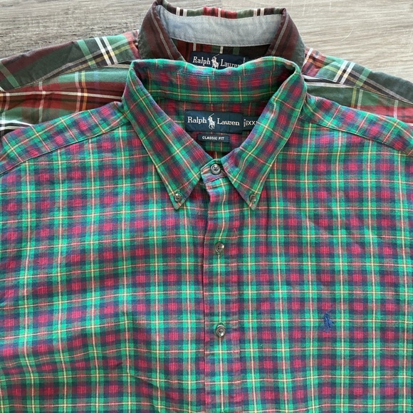 XXL Polo Plaid Holiday Bundle of 2 - Picture 1 of 9